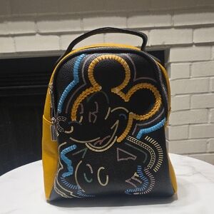 Danielle Nicole, Inc. Disney Mickey Mouse Retro Muliti Color Whipstich Backpack